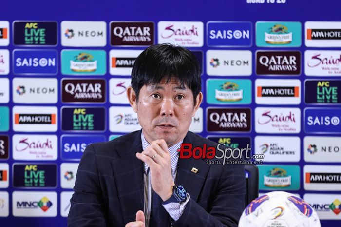 Pelatih timnas Jepang, Hajime Moriyasu memberikan kisi-kisi pemain yang dipanggil untuk melawan timnas Indonesia.