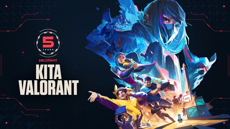 VALORANT Rayakan Ulang Tahun Ke-5 dengan Berbagai Event Spesial di Indonesia, Hadirkan Warnet Gratis!