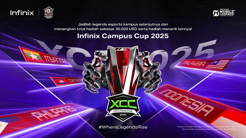 Infinix Campus Cup (XCC) 2025: Turnamen Esports Mahasiswa Terbesar di Asia Tenggara!