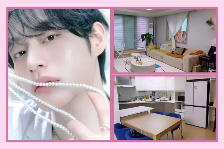 Jiwoong ZEROBASEONE yang miliki ruang tinggal terang, tenang, dan bersih! Begini rupa dormnya... (X @ZB1_official, Kpop Index Live)