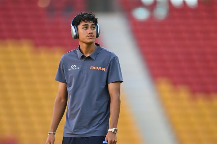 Penyerang timnas Indonesia, Rafael Struick turut bermain saat Brisbane Roar kalah 1-4 dari Melbourne City, Jumat (6/12/2024).