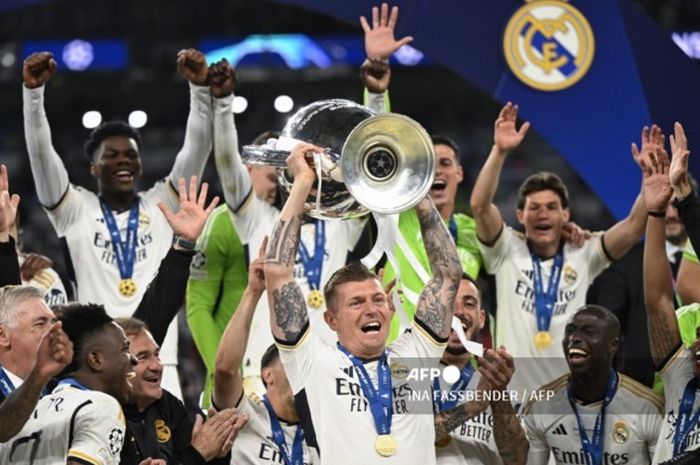 Real Madrid belum punya 15 trofi Liga Champions saat Arsenal terakhir kali kebobolan tiga gol.