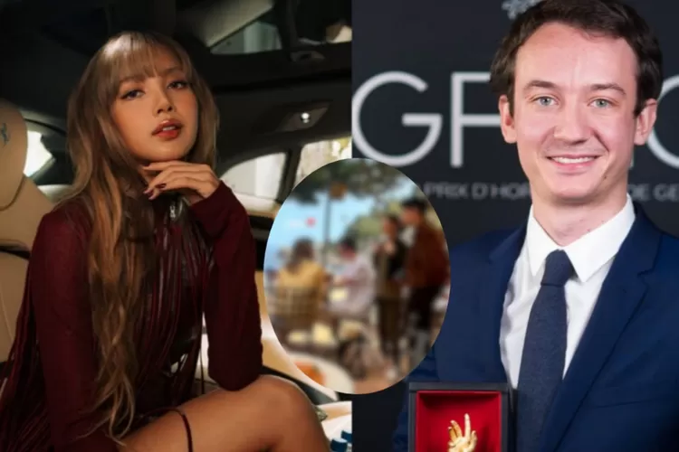Lisa BLACKPINK nampak sedang menghabiskan waktu bersama pasangan rumornya Frederick Arnault (Instagram @lalalalisa.m @frederic.arnault dan X @jungwon_pics1)