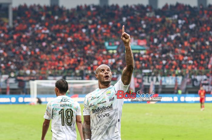 David Da Silva berpeluang kembali bermain saat Persib melawan Malut United pada pekan ke-31 Liga 1.