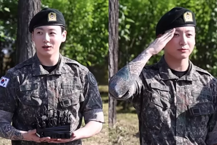 Resmi selesaikan masa wamil, Jungkook BTS akui agak canggung tampil di depan kamera (STARNEWS KOREA Official YouTube Channel)