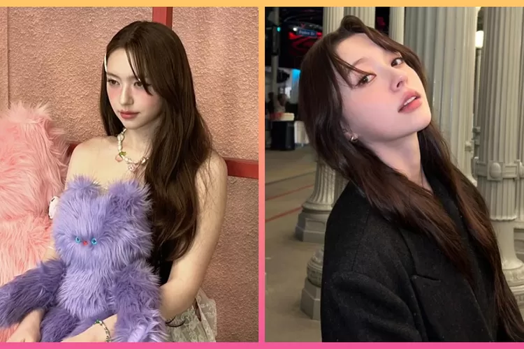 Chanelle Moon FIFTY FIFTY berhasil viral dan jadi perbincangan KNetz karena sering lakukan hal ini (Kolase Instagram @from.fiftyfifty)