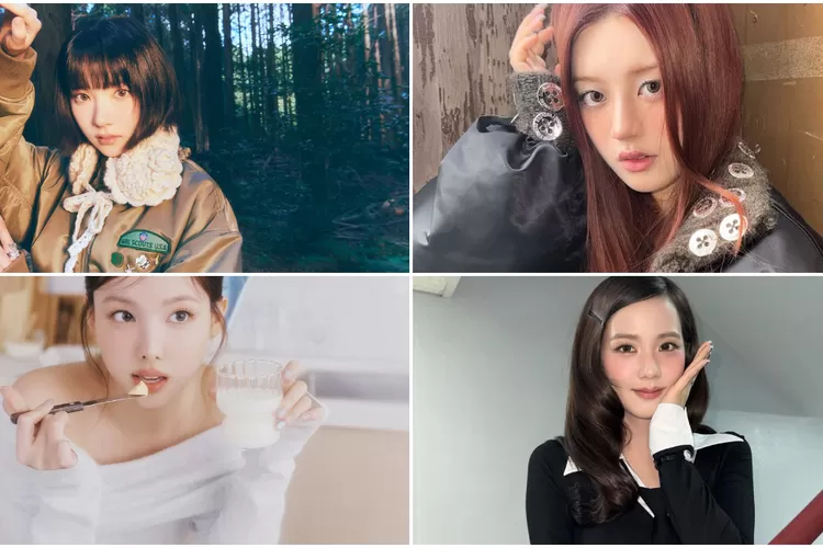 Pertarungan Ratu KPOP dimulai, siapa yang akan mendominasi chart? (Instagram/@hearts2hearts, @illit_official, @twicetagram, dan  sooyaaa__)