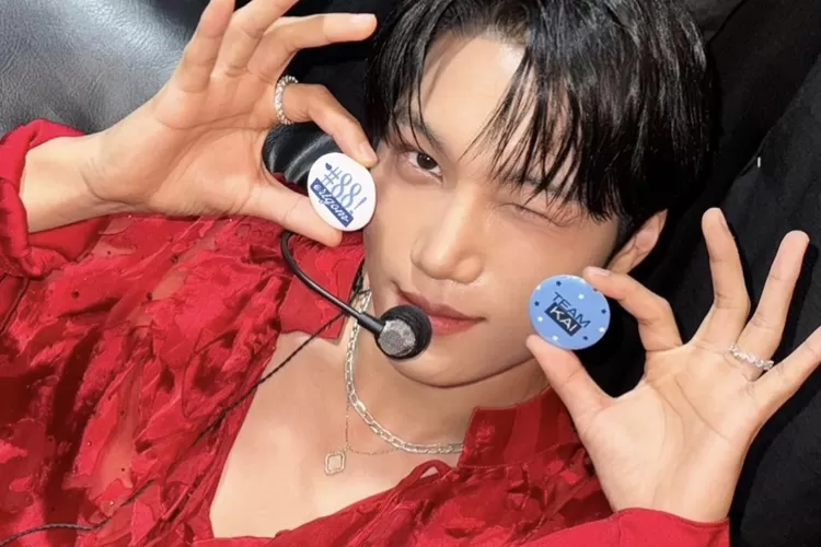 KAI telah menyelesaikan konser KAION di Jakarta dengan penampilan yang luar biasa (X @weareoneEXO)