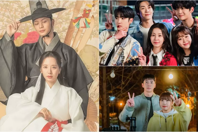 5 drama ini telah menarik perhatian penonton hingga duduki peringkat teratas di bulan Mei ini. (Kolase Instagram @sbsdrama.official, @kbsdrama)
