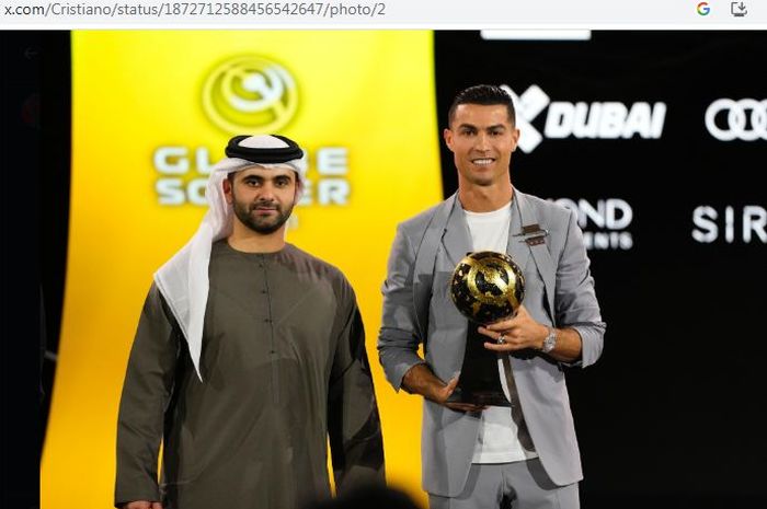 Cristiano Ronaldo mengucapkan selamat hari raya Idul Fitri untuk seluruh umat Muslim di dunia.