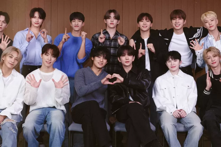Intip perjalanan karier dari SEVENTEEN yang telah 1 dekade berkarya (X @pledis_17)