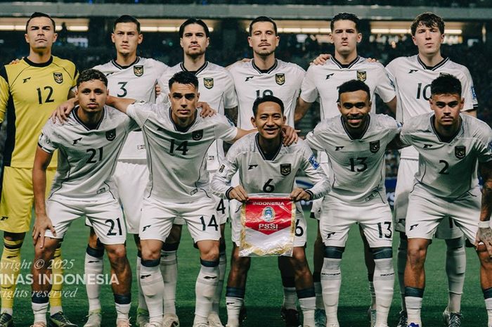 Skuad timnas Indonesia menutup perjalanan ronde ketiga Kualifikasi Piala Dunia 2026 dengan kekalahan 0-6 melawan Jepang di Stadion Suita, Selasa (10/6/2025).