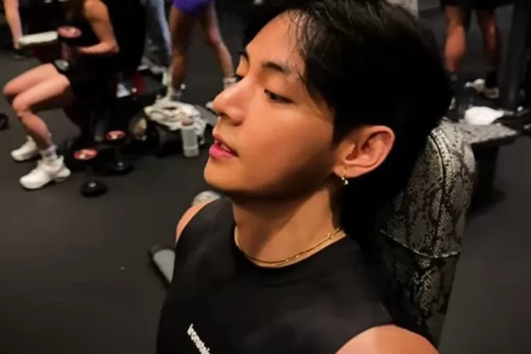 V BTS kembali menunjukkan dominasi popularitasnya sebagai artis K-pop  (Weverse/Bighit )