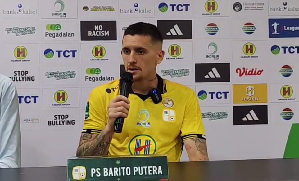 Barito Putera Menang Telak 5-0 atas Persipal Palu, Jamie Moreno Hattrick