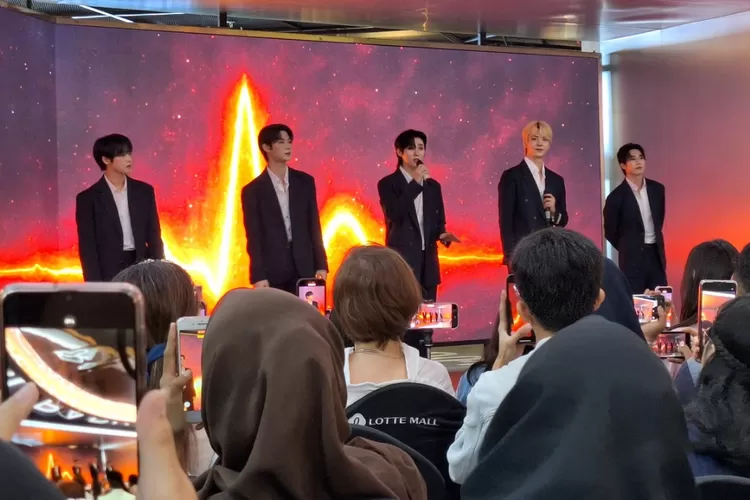 Penggemar Indonesia kembali disapa ASC2NT lewat fansign kedua mereka di Jakarta. (Liputan)