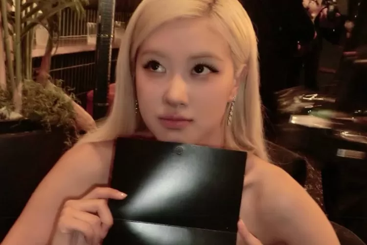 Menang Song Of The Year di MTV Music Video Award 2025, Rose Blackpink berikan Speech mengharukan (Instagram @roses_are_rosie)