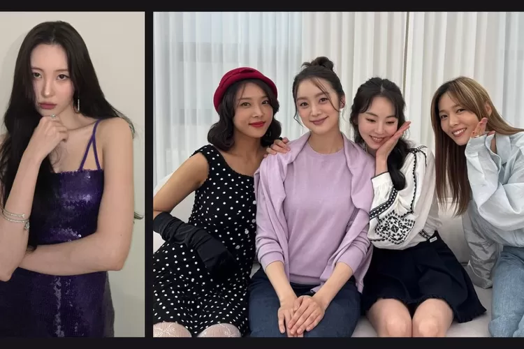 Sunmi Jelaskan Dirinya Tak Hadir di Reuni Wonder Girls (Kolase Instagram @miyayeah, SPOTV News)