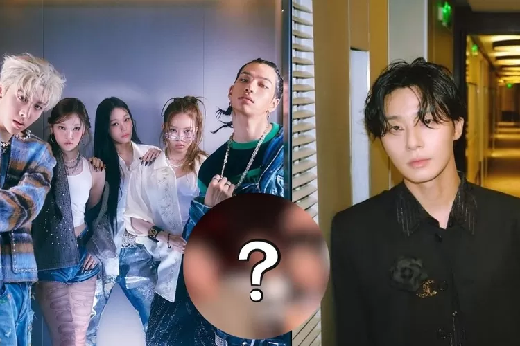Tarzzan ALLDAY PROJECT kembali tuai kritik akibat tunjukkan gestur tak pantas saat foto bareng Park Seo Joon. (Kolase Instagram @bn_sj2013 dan @allday_project)
