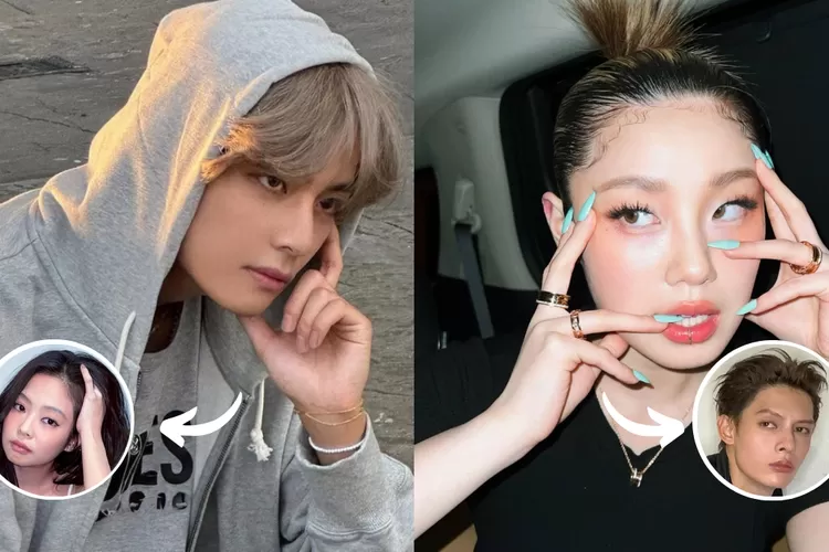 Isu dating V BTS dengan Lee Jung WSWF turut menyeret Jennie BLACKPINK dan James CORTIS. (Kolase Instagram @thv @leejung_lee @jennierubyjane @cortis)