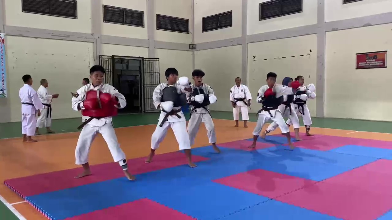 Jelang PON Beladiri, 8 Kenshi Kalsel Lakukan Training Center