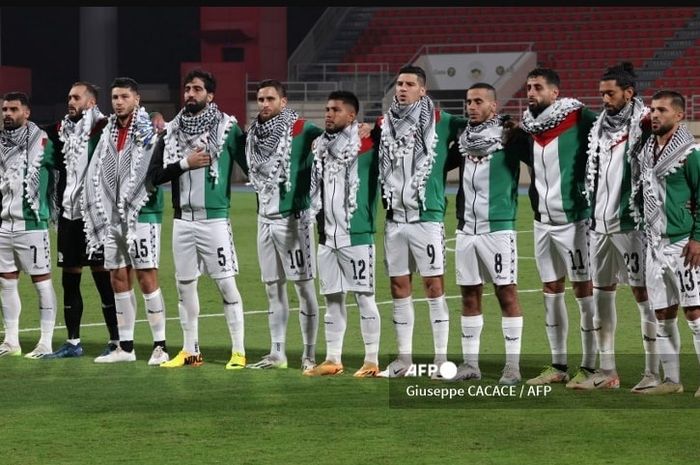 Timnas Palestina harus gagal lolos ke putaran keempat Kualifikasi Piala Dunia 2026 zona Asia usai ditahan imbang 1-1 oleh Oman.