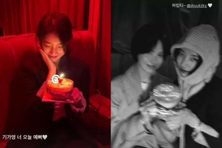 Unggahan Song Hye Kyo yang mengucapkan ulang tahun untuk Suzy berhasil menarik perhatian (Kolase Tangkap Layar Instagram @kyo1122)