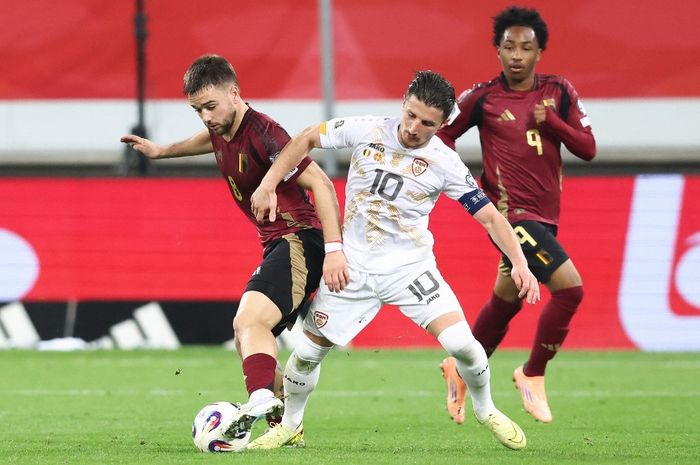 Timnas Belgia dan Timnas Makedonia Utara harus puas berbagi 1 angka setelah menyudahi laga dengan hasil seri 0-0 pada matchday ke-7 Kualifikasi Piala Dunia 2026 zona Eropa.