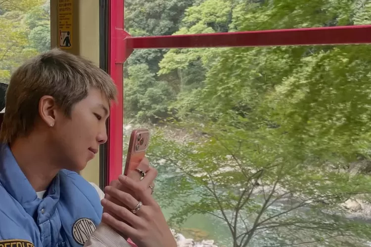 RM BTS sekali lagi menunjukkan kekuatannya sebagai Leader atau Pemimpin Group BTS  (Instagram/@Namjoon )