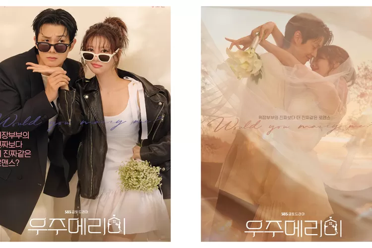 Siap-siap ngakak bareng Choi Woo Shik dan Jung So Min di Would You Marry Me (Kolase Instagram @sbsdrama.offical)