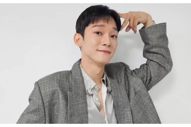 Chen EXO tunjukan suara merdu nya saat hadiri di Lee Mujin Service  (X @CHEN_official )