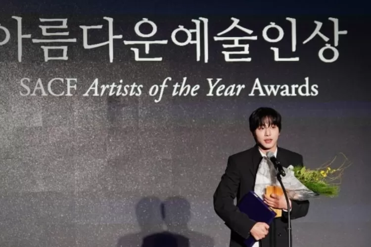 Aktor Ahn Hyo Seop menang Penghargaan Artis Baru dan donasikan semua hadiah: Bukti hati seindah aktingnya (Instagram Story @ahnhyoseop_archive)