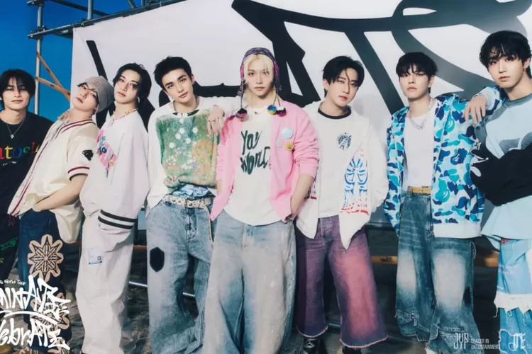Stray Kids menutup tur dunia mereka dengan konser stadion penuh kemegahan di Incheon (X / Twitter @Stray_Kids)
