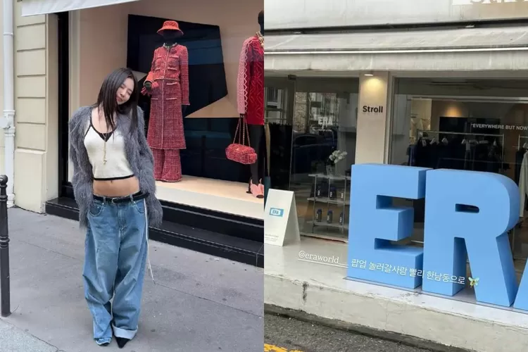Jennie dukung brand baru sahabatnya Lee Joo Hyung di Hannam-dong (Instagram @jennierubyjane)