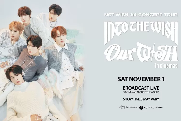 Konser hari ketiga NCT WISH di Incheon akan disiarkan langsung di bioskop, menghadirkan pengalaman konser di layar lebar (X / Twitter @nctwishofficial)