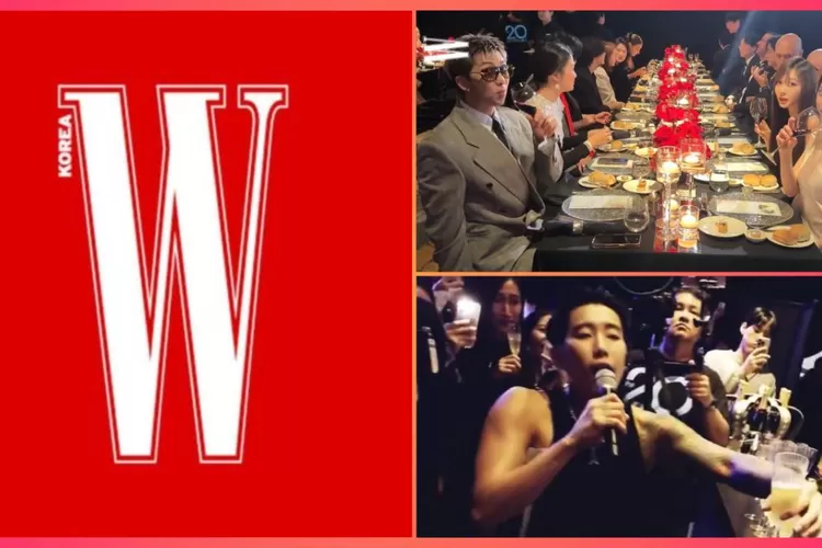 Majalah mode W Korea beri pernyataan resmi terkait kontroversi acara &lsquo;Love Your W&rsquo; yang menuai kritik pedas publik usai dinilai bertentangan dengan tujuan asli untuk meningkatkan kesadaran kanker payudara.  (Kolase W Korea)