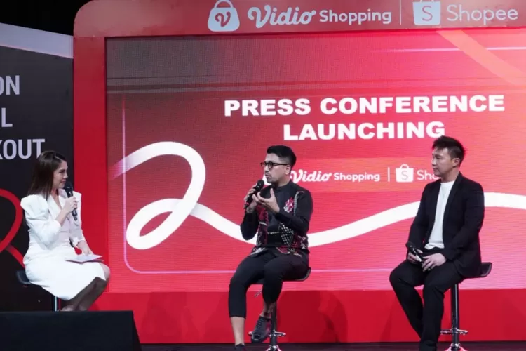 Vidio bekerja sama dengan Shopee luncurkan fitur baru (Vidio)