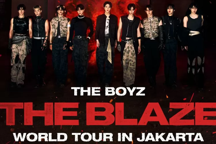 Pesan member THE BOYZ untuk The B indonesia jelang The Blaze Jakarta (X / Twitter @litxperience)