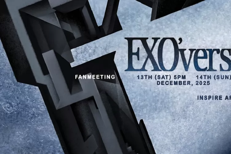 EXO akan menggelar fanmeeting selama 2 hari, pada 13 dan 14 Desember 2025 di Incheon (Instagram @weareone.exo)