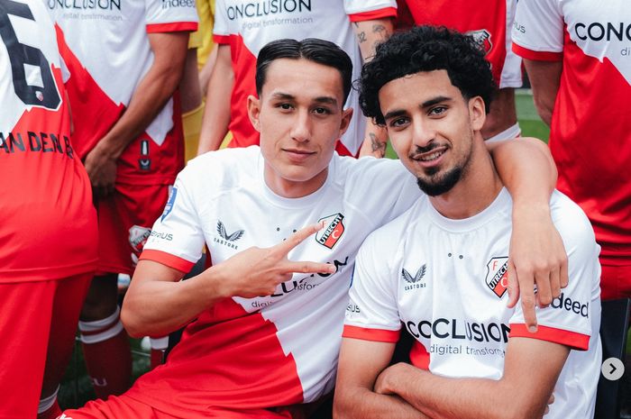 Zifane Iqbal (kanan) pernah menggeprek Justin Hubmer sebelum menghentikan mimpi timnas Indonesia ke Piala dunia 2026.