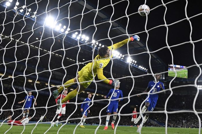 Kiper Chelsea, Kepa Arrizabalaga, masuk dalam radar Arsenal di bursa transfer musim panas 2025.