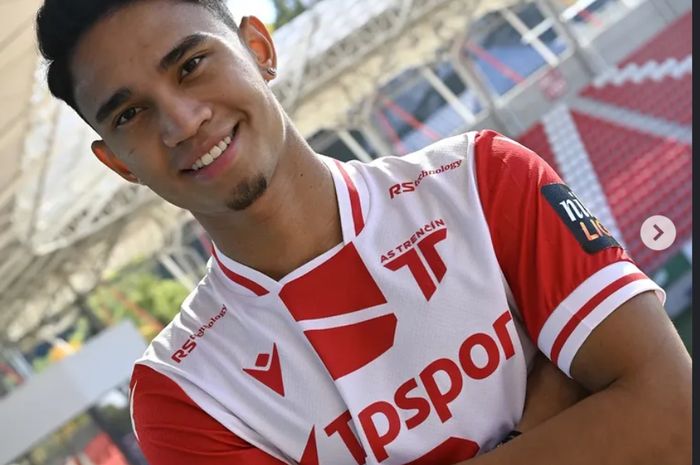 Marselino Ferdinan resmi telah tiba di AS Trencin, bakal mulai petualangannya bersama klub Liga Slovakia per Senin (13/10/2025).