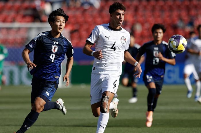 Laga Jepang kontra Mesir di Grup B Piala Dunia U-20 2025, Sabtu (27/9/2025) di Santiago, Cile.